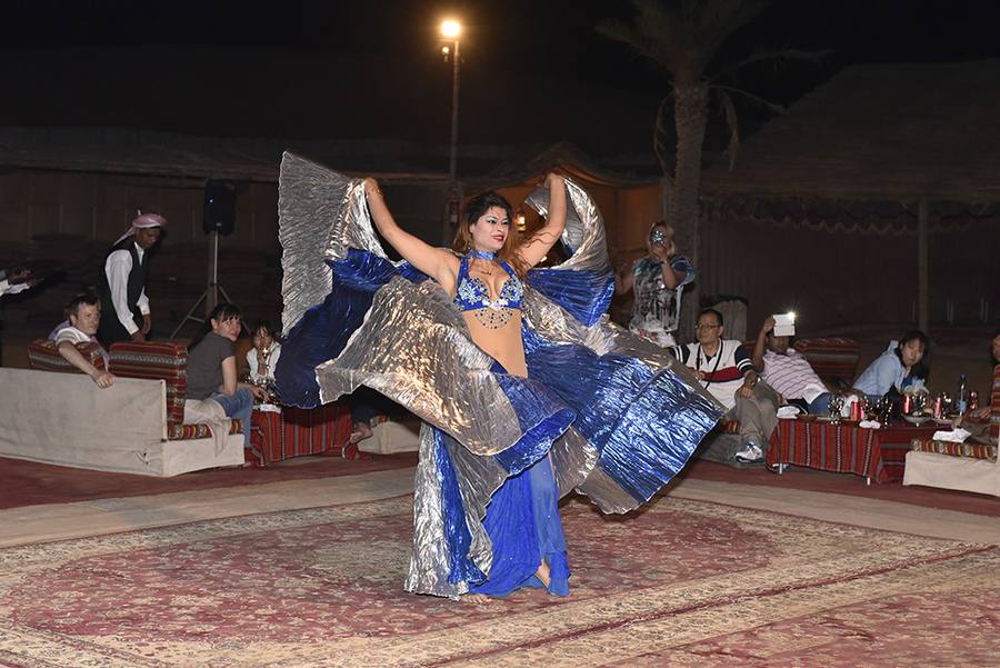 Cultural performance at a corporate event